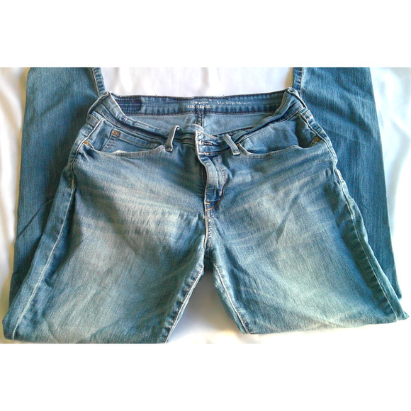 Levi’s Signature Jeans Women Size 10 M W30 L32 Modern Skinny Blue Denim - Picture 4 of 6